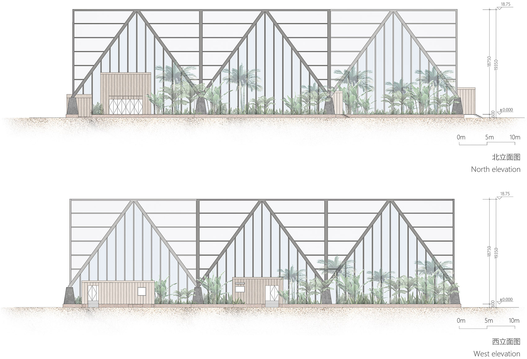 衡水植物园温室展览馆丨中国河北丨空格建筑-116
