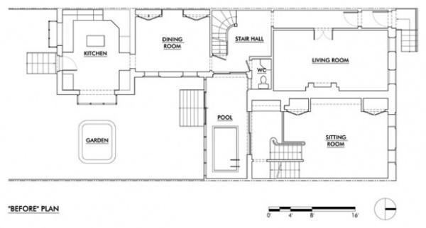 费城现代泳池住宅翻新丨美国费城丨Rasmussen,Su Architects-30