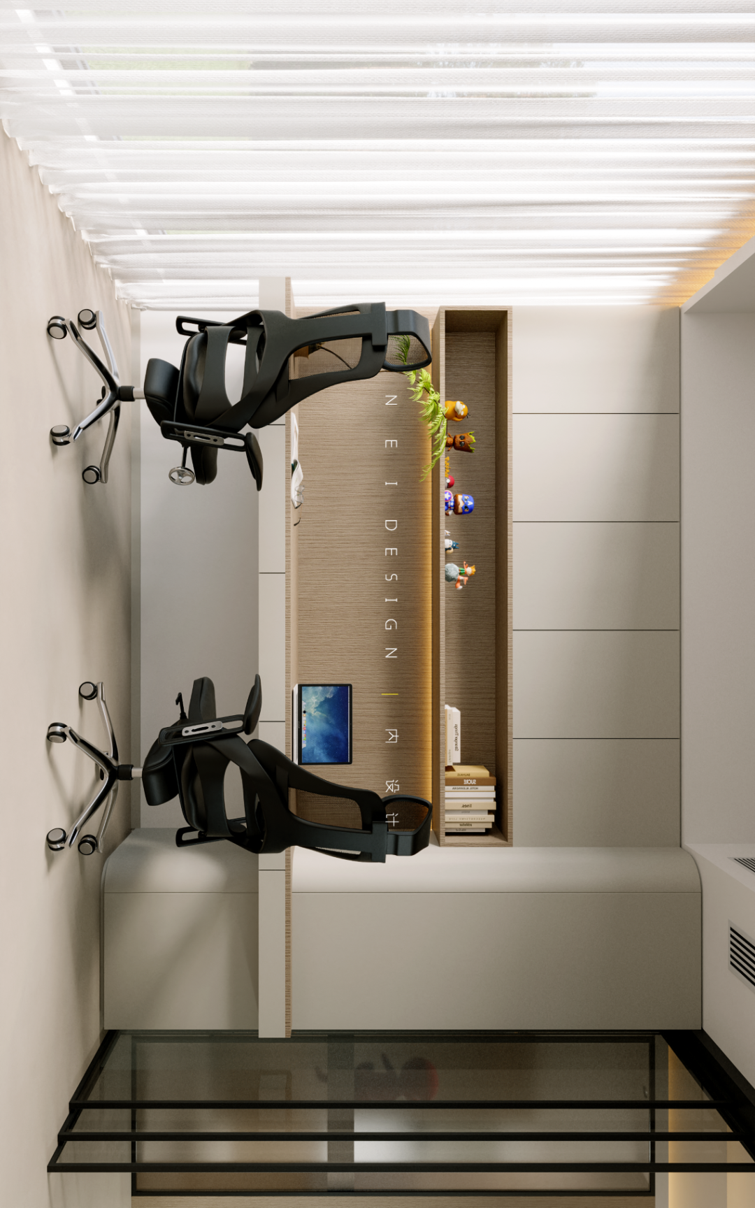 云景台 · 现代简约的人间落日丨内空间设计机构-15