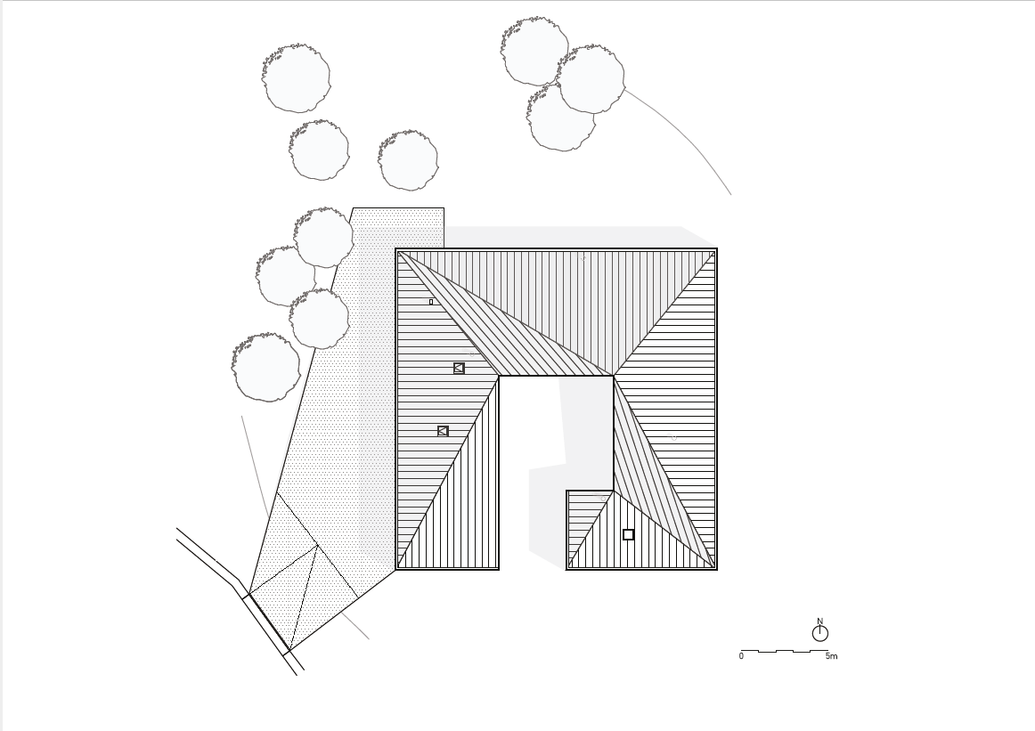 开放露台之居,和谐融入传统环境-23