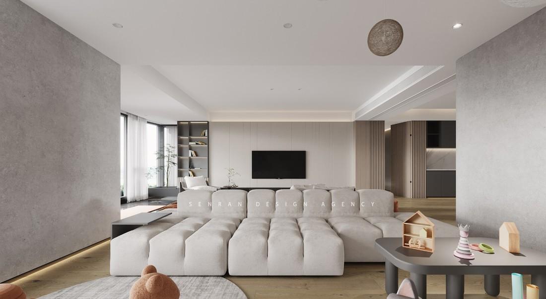 
申然设计 | 顺德万科水晶城220平私宅 -3