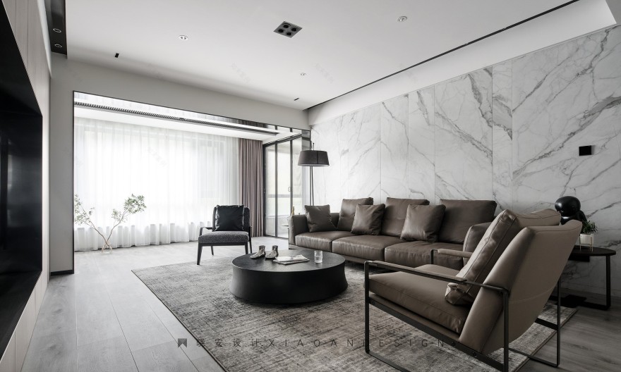 晓安新作|简约有温度的三口之家-15