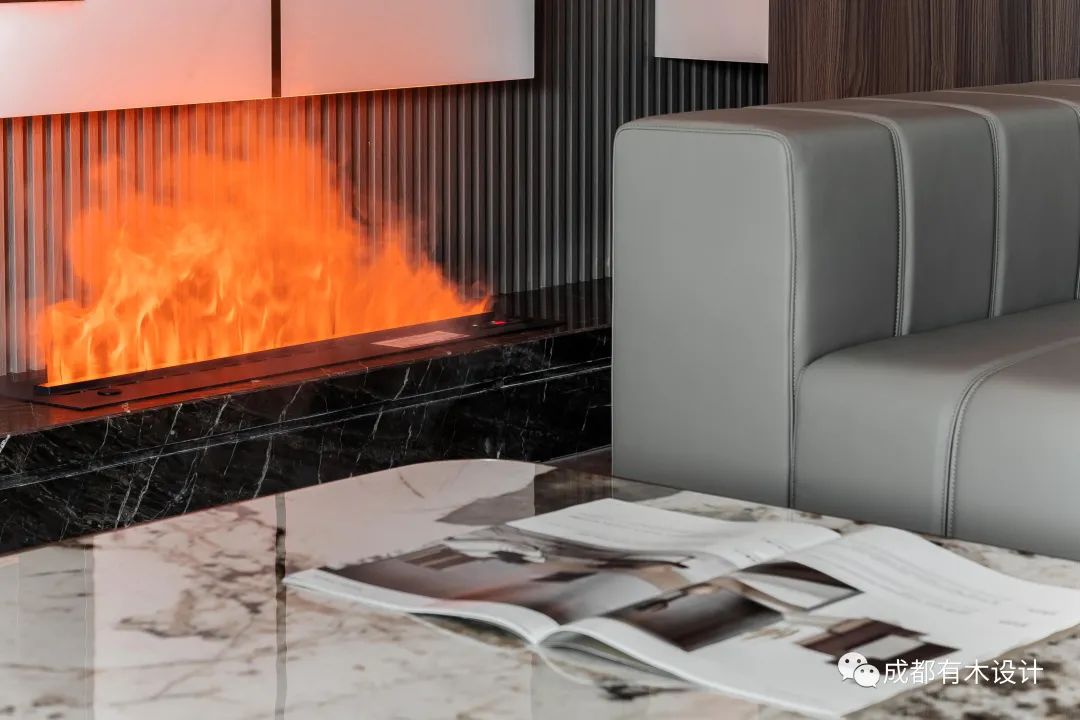 成都国宾雅集轻奢大平层丨中国成都丨有木设计-38