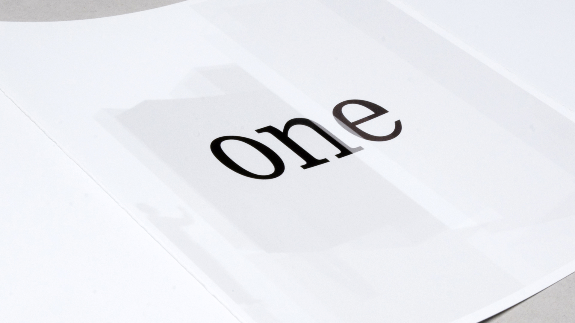 One - Einheit oder Vielfalt? - Kommunikation - Projekte - D'art Design Gruppe-0