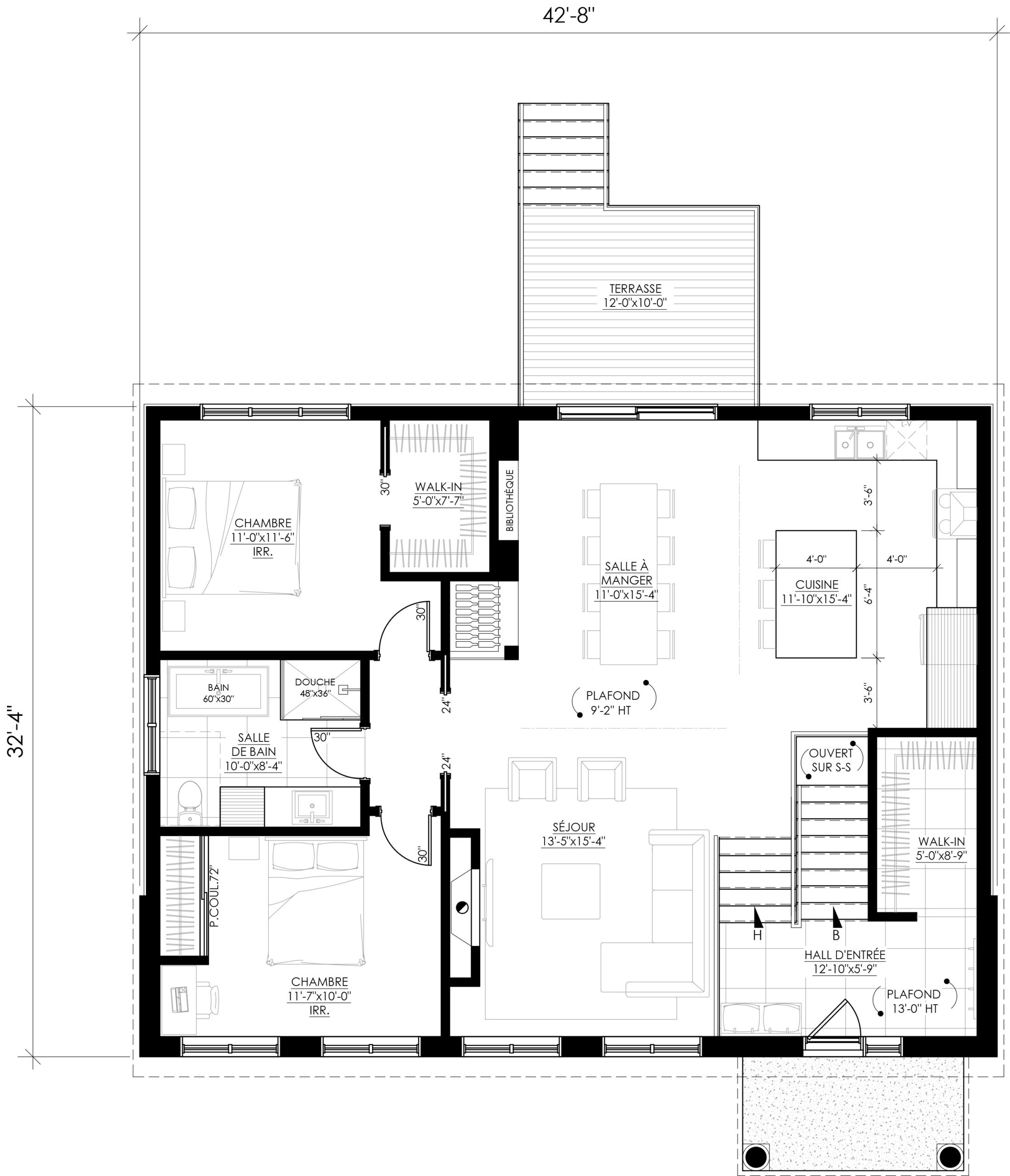 房屋平面图 Ë·236丨Leguë Architecture-17