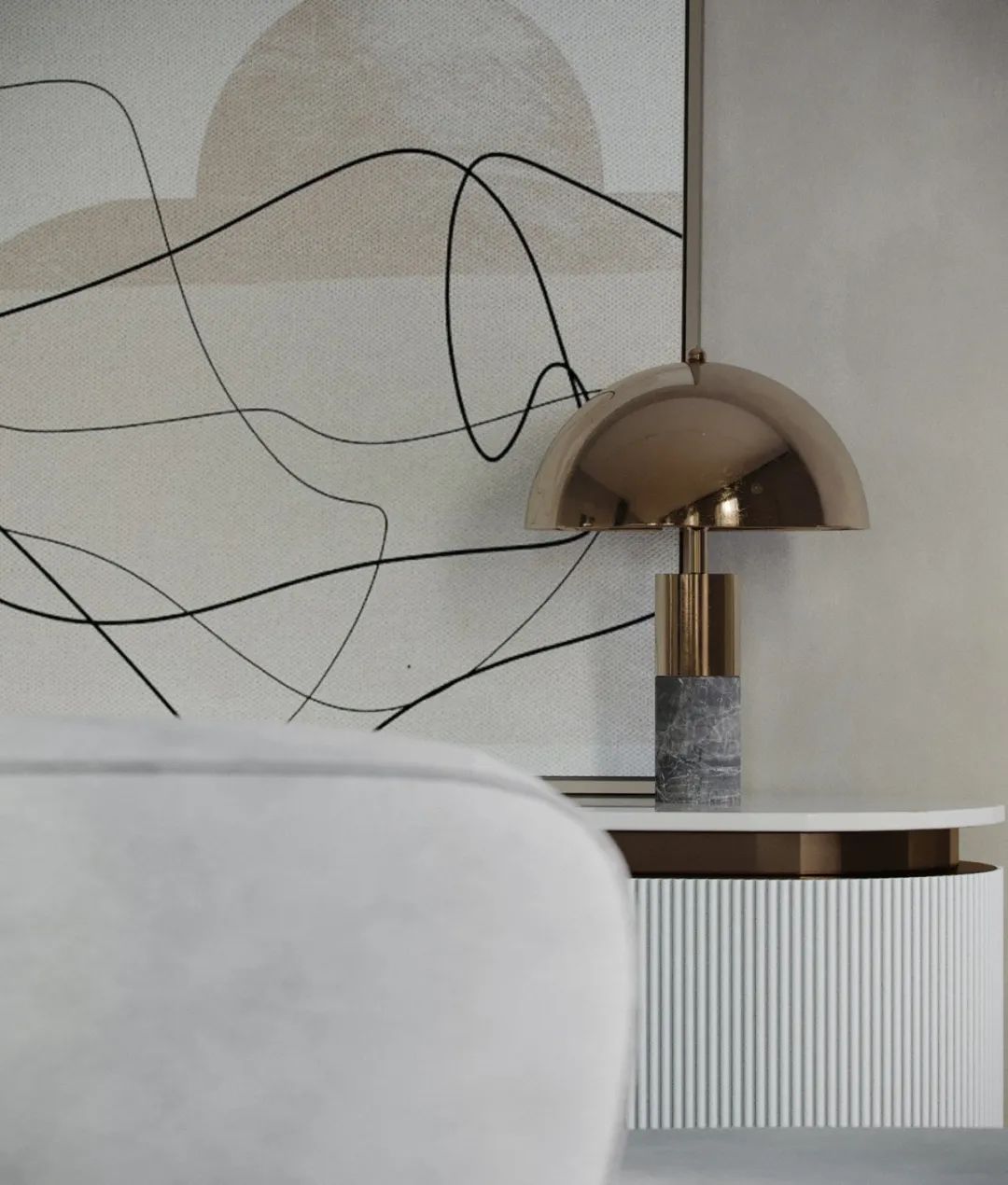 美女设计师打造优雅空间，色料和谐搭配-22