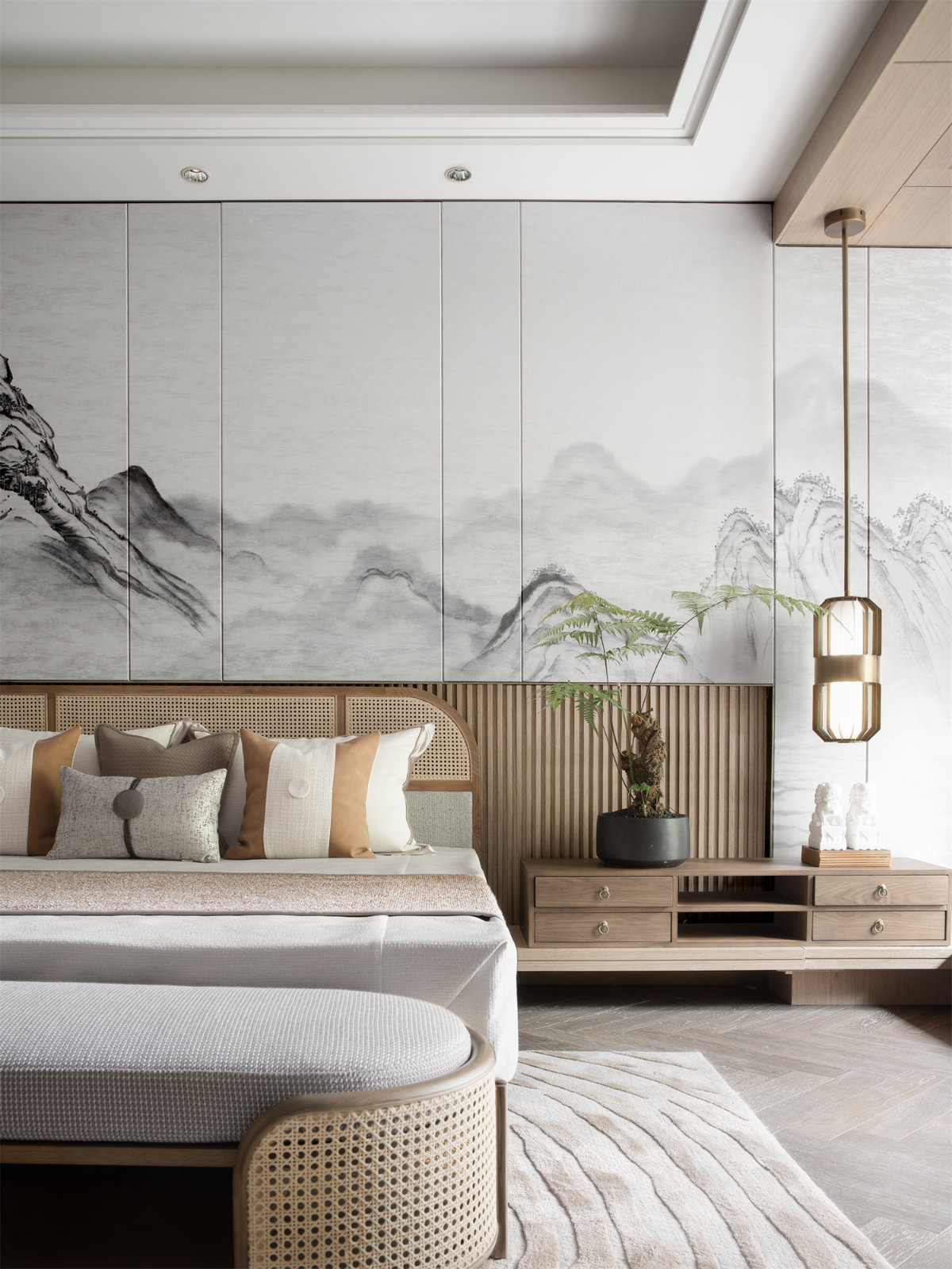 中交建发松雅院下叠样板间丨中国长沙丨元禾大千（软装）,深圳盘石设计有限公司（硬装）-11