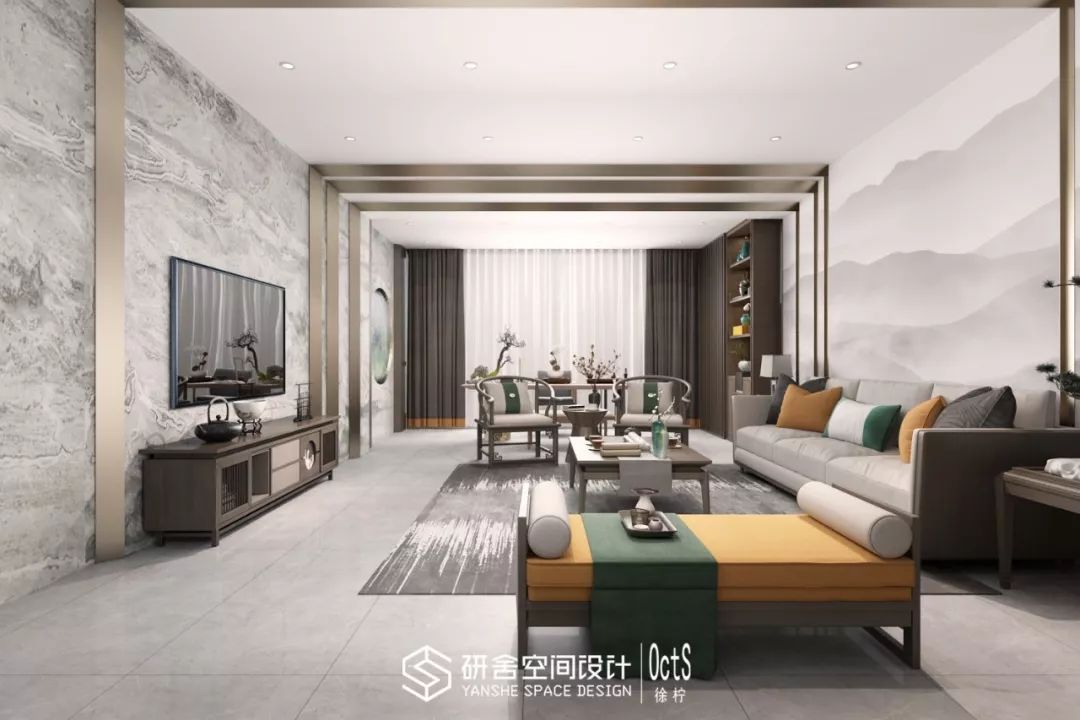 研舍.设计 | 新中式“山海”-22