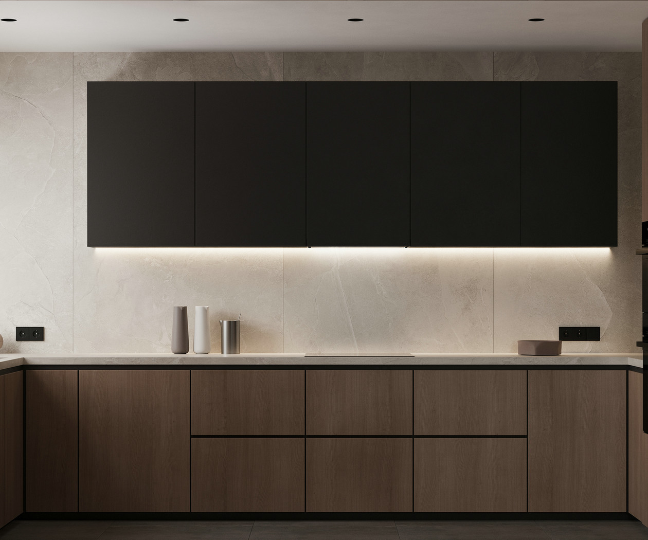 原木+高级灰 打造出精致优雅的居住空间-8