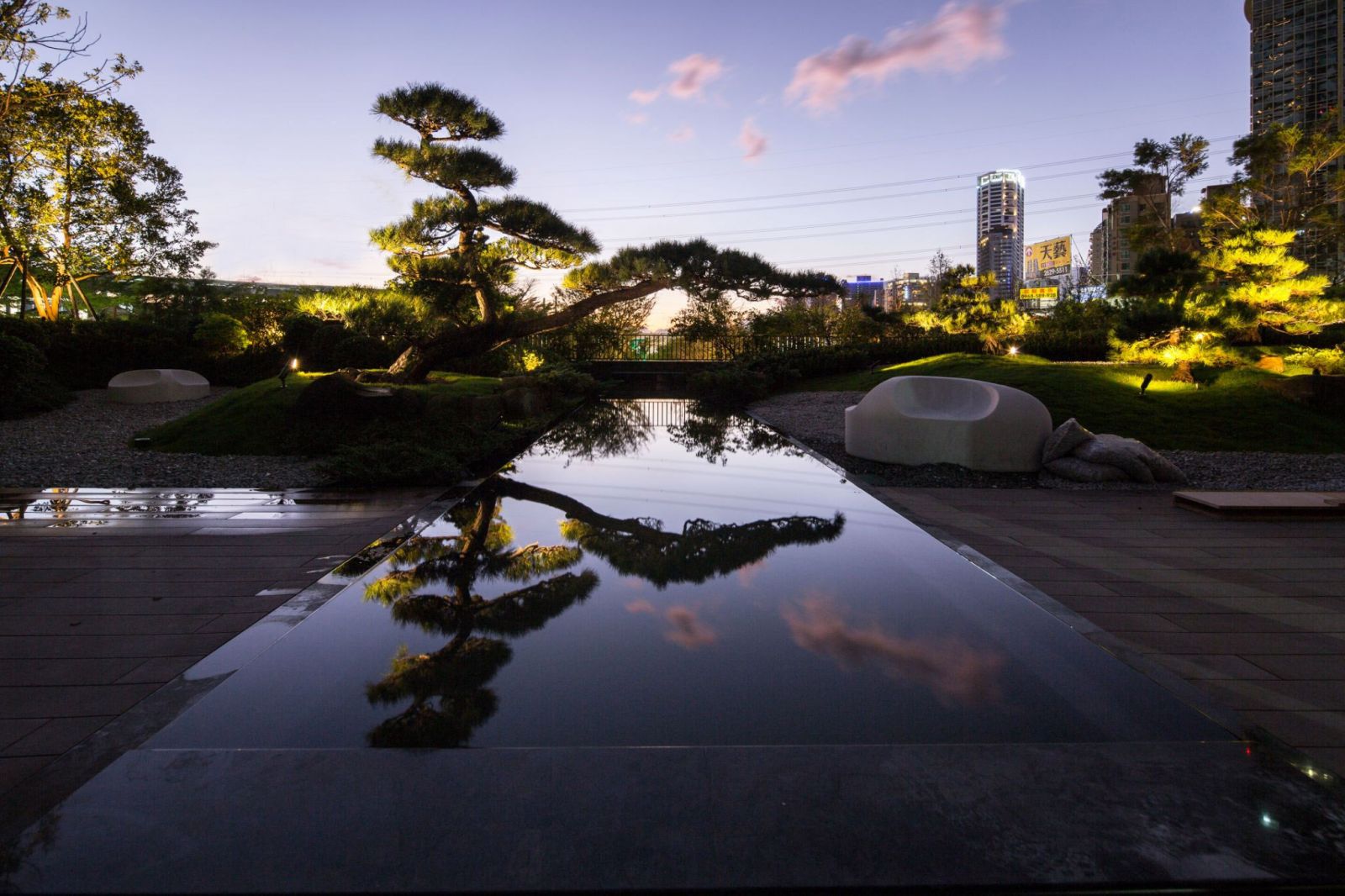 「豐盈海」中庭住宅景觀設計丨中国台湾丨黃永洪建築師事務所-1