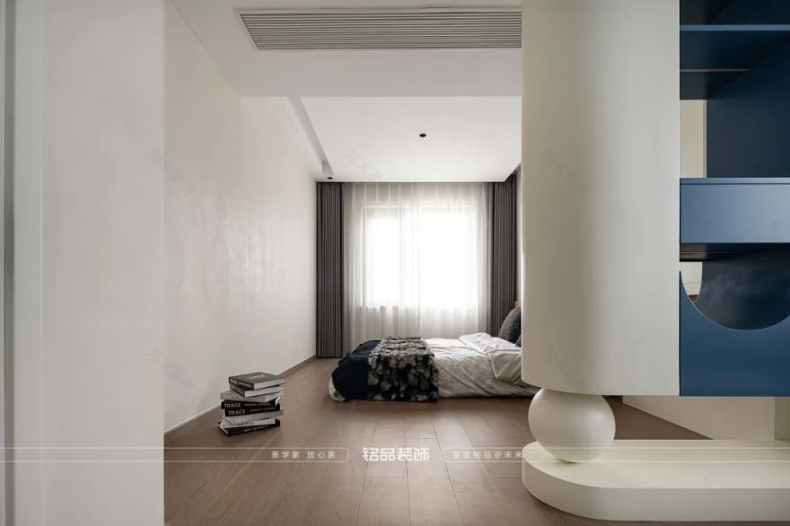 曲江风荷150㎡极简奶油风家居设计丨中国浙江丨铭品装饰-51