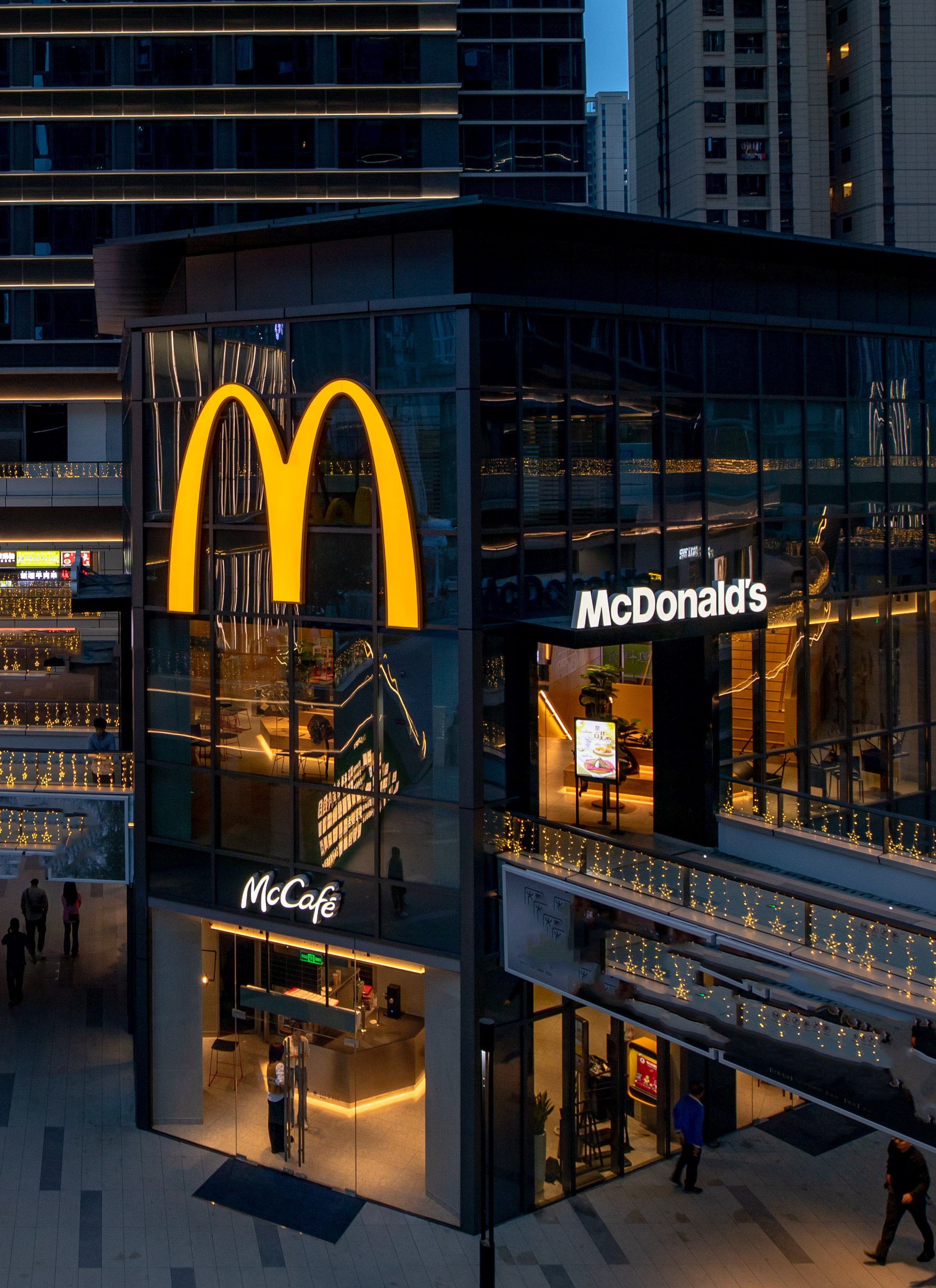 麦当劳长沙铂金岛LEED 零售金奖丨中国长沙-3