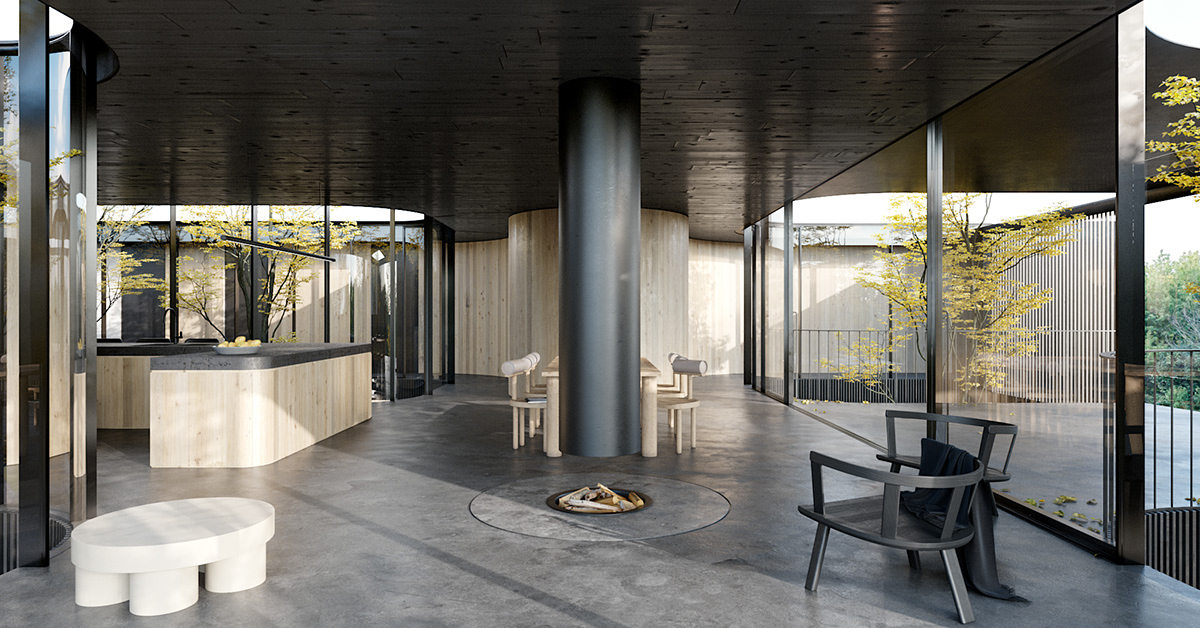 墨尔本河畔别墅,打造室内外一体化生活空间-24