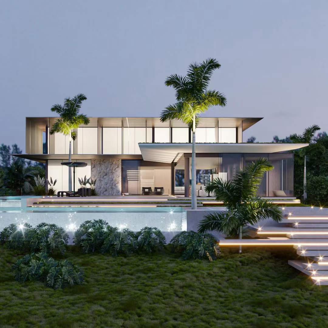 推荐一款足以惊艳全村人的现代别墅-3