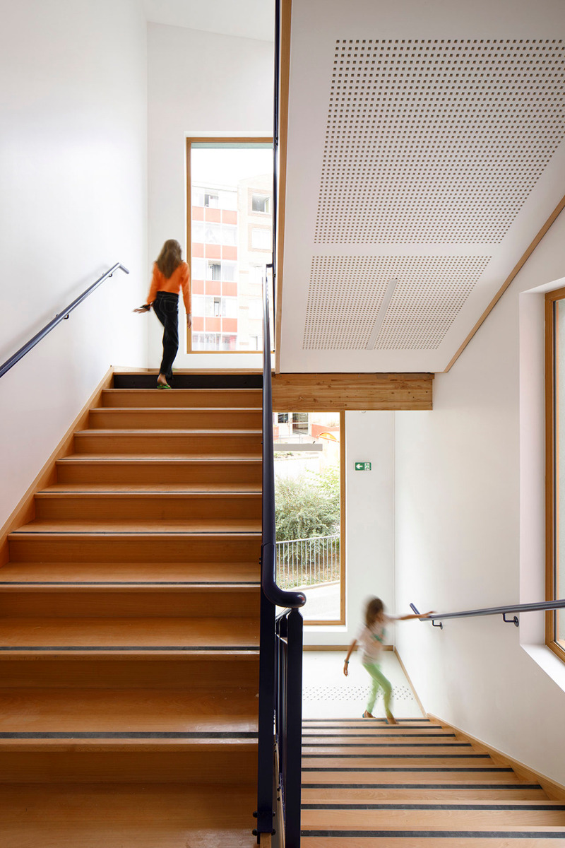 巴黎附近一所小学的翻新项目丨法国丨SOL architecture et urbanisme-48