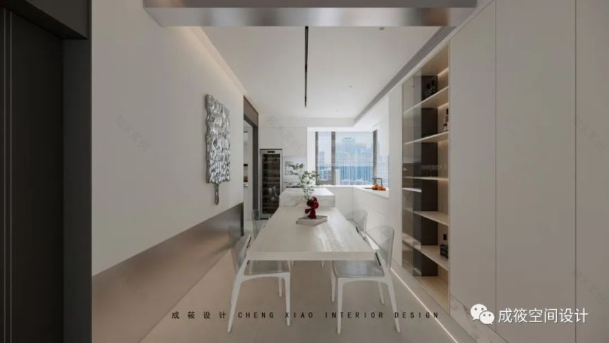 上海纯白治愈公寓丨中国上海丨成筱设计-17