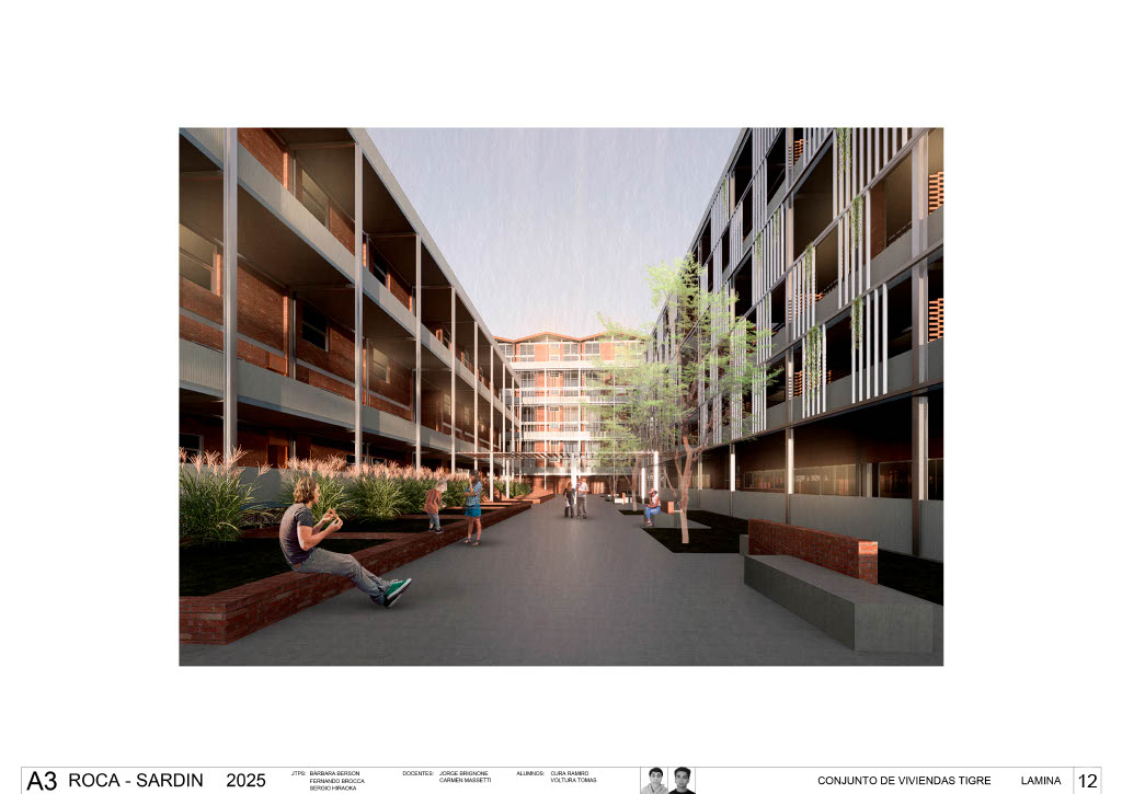 A3 | Conjunto de viviendas, Tigre | Cura y Voltura-14