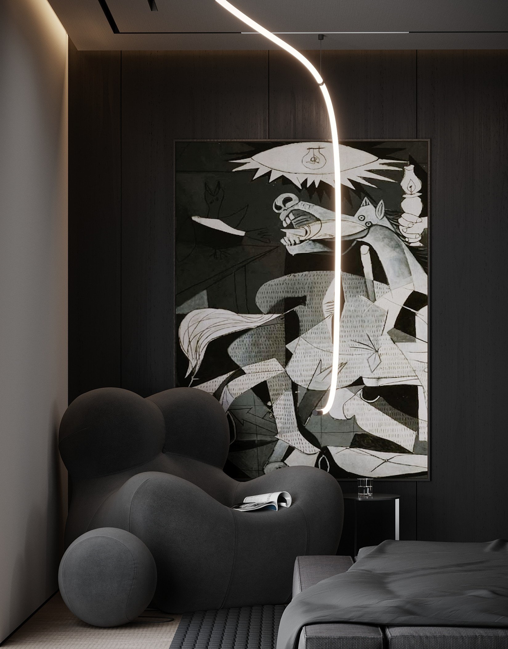 莫斯科348.6㎡别墅设计 超有范儿！-10