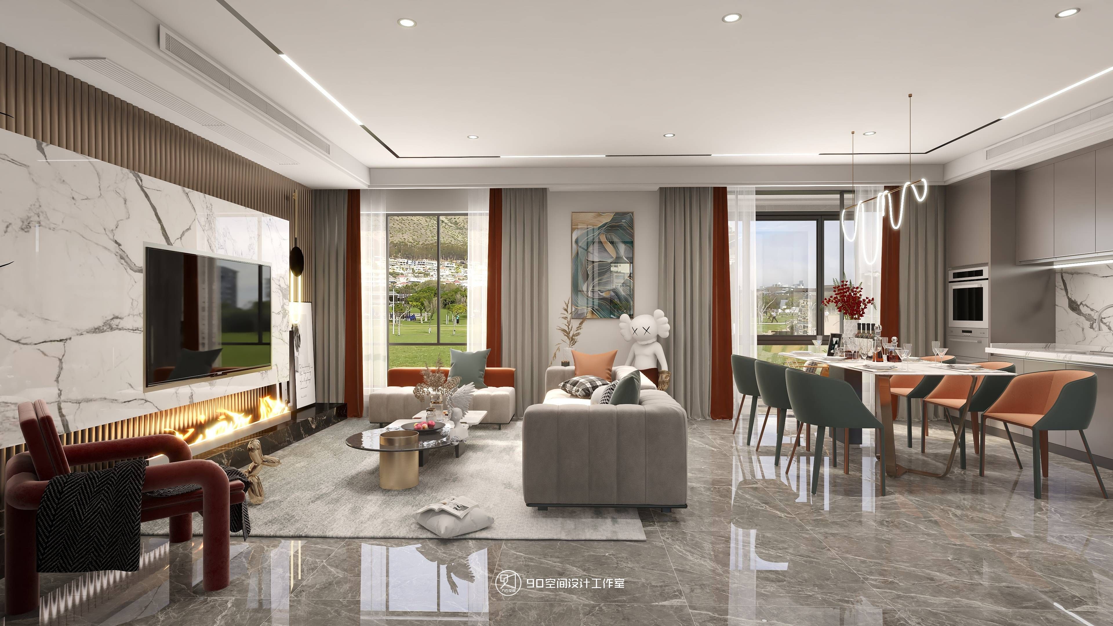 《坚持到底》轻奢别墅-19