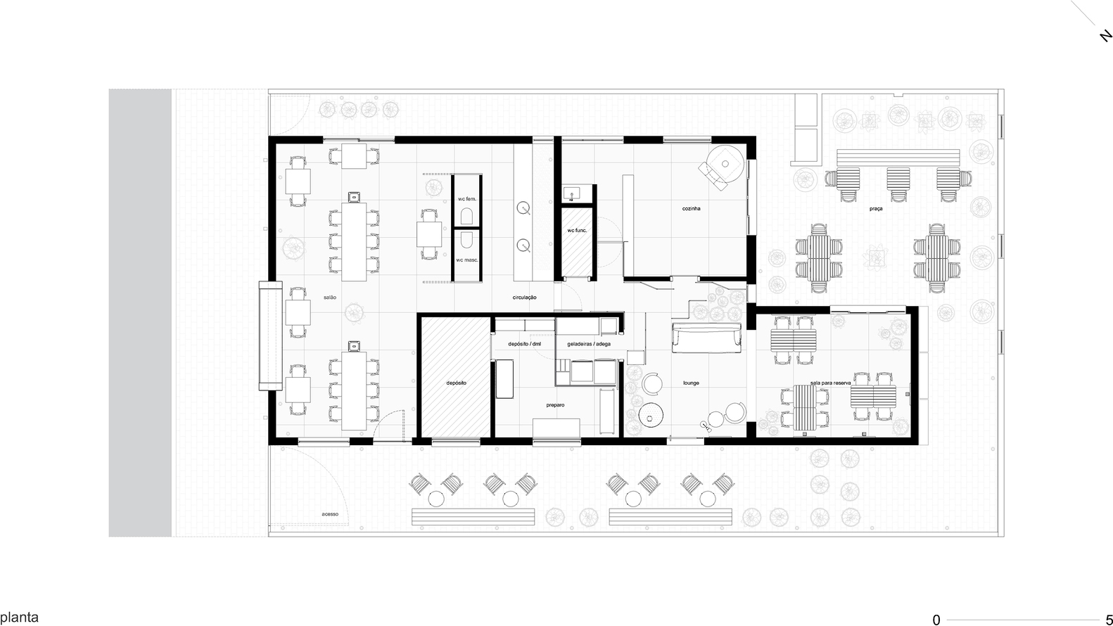 巴西 Jau 市 Neapolitan Pizza 餐厅设计丨Aalva arquitetos-29