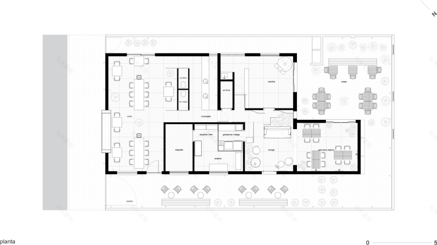 巴西 Jau 市 Neapolitan Pizza 餐厅设计丨Aalva arquitetos-29