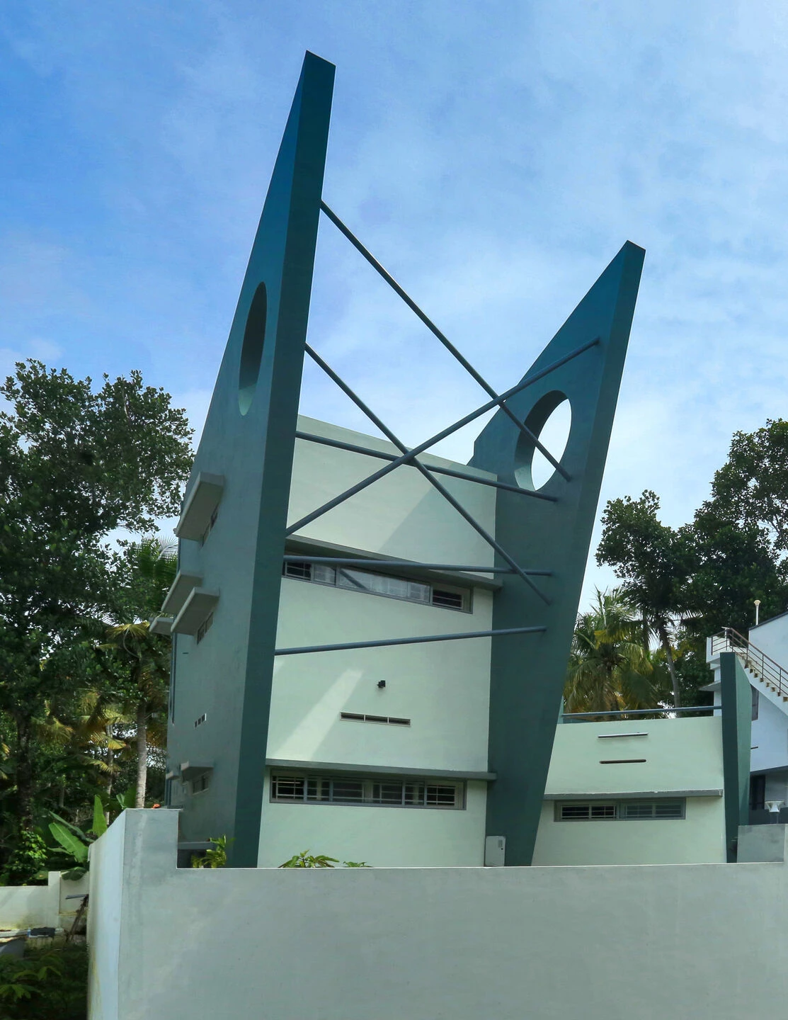 印度雕塑般住宅-13