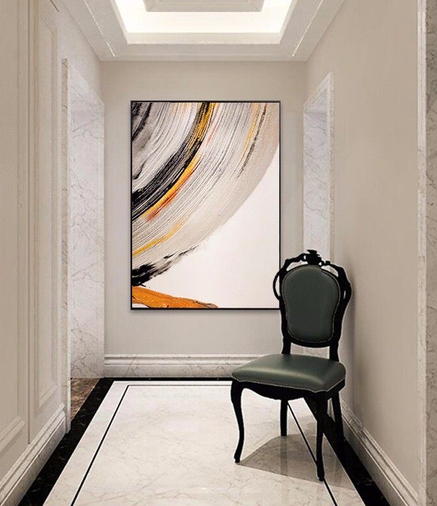 抽象轻奢~用艺术点缀空间的美-0