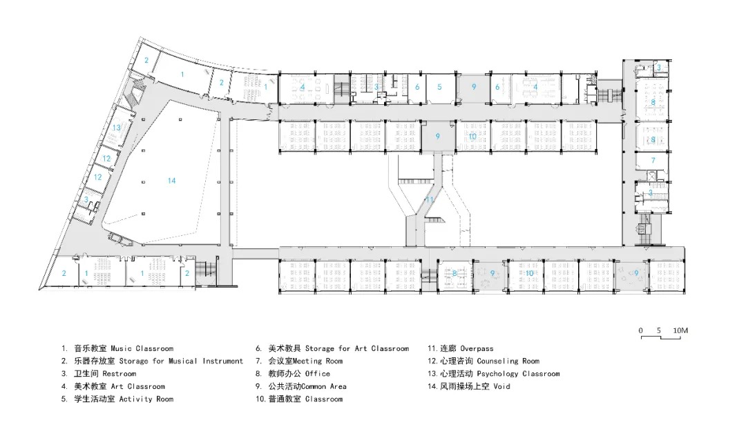 上海市高安路第一小学华展校区丨中国上海丨山水秀建筑事务所-119