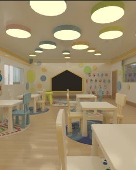 #kindergarten #interior_designe #class