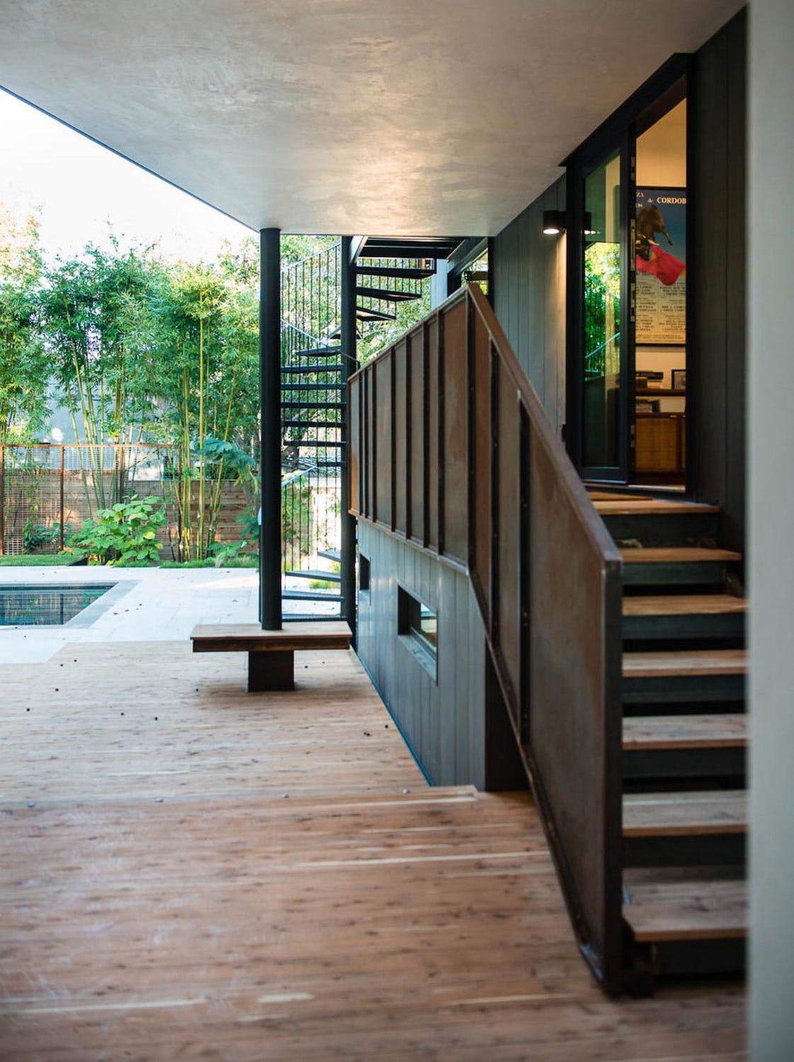 Modest, thick walled stone structure built in 1871 that sits within view of the castle on the hill   CAANdesign  Architecture and home design blog-17