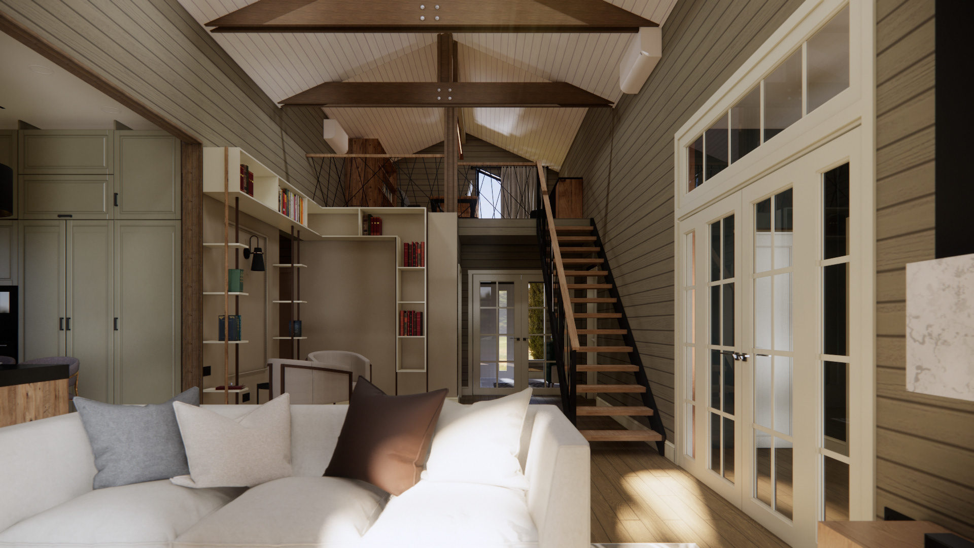 1-storey house with a big livingroom-14