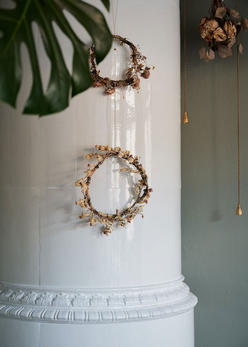 复古绿调斯德哥尔摩公寓设计-13