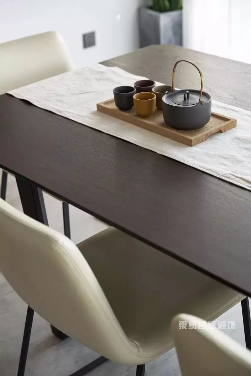 【东易设计】550㎡二手房重建，焕然一新的空间魔法-83