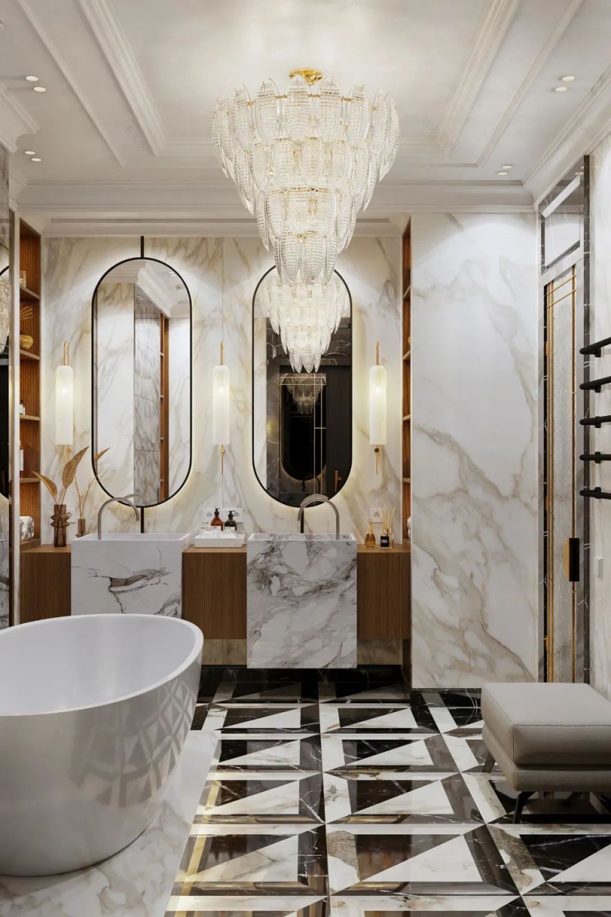 俄罗斯莫斯科 192·4㎡私人豪宅设计丨Julia Design-134