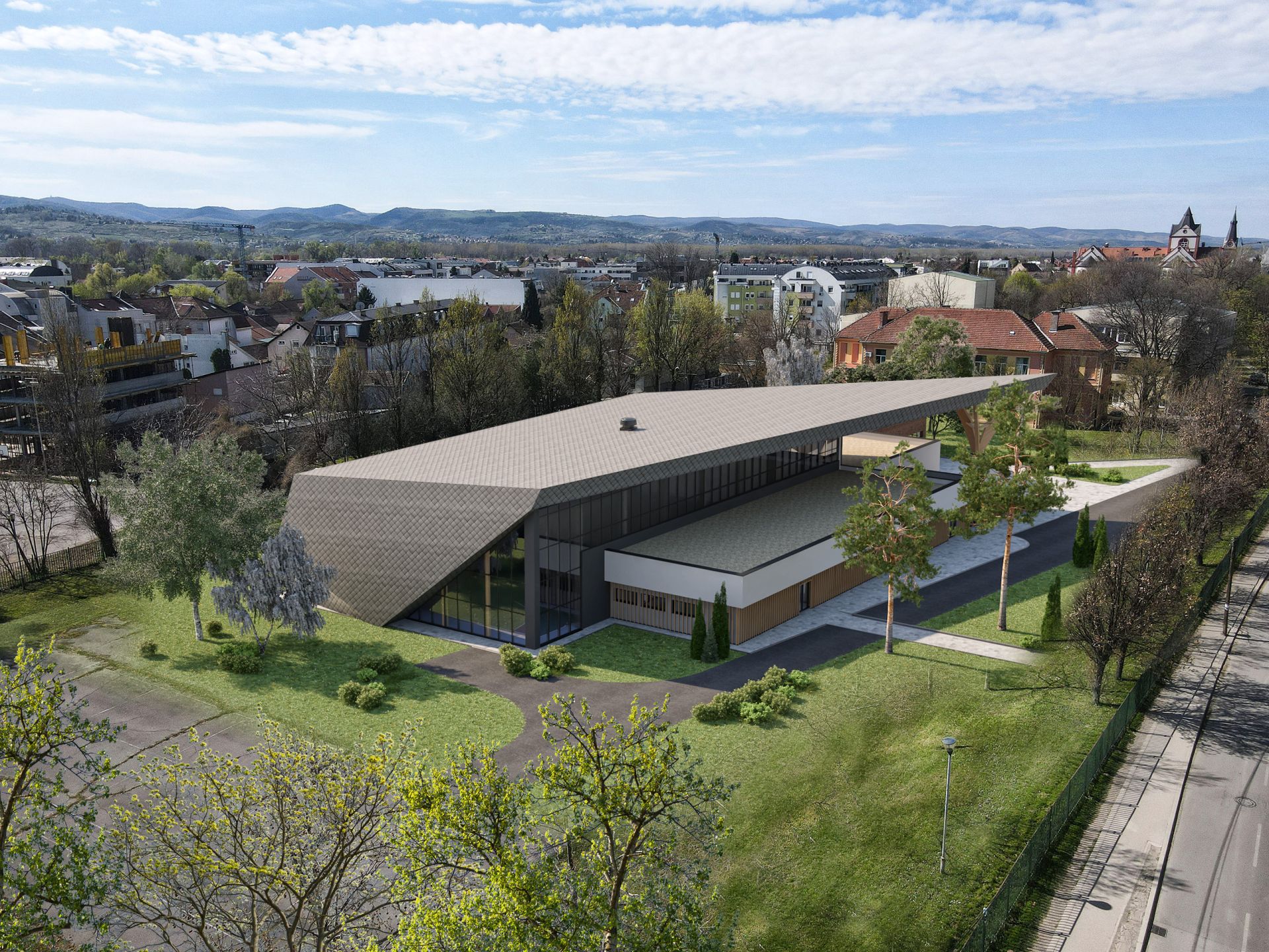 诺维萨德“拉扎·科斯蒂奇”中学体育馆建设项目-0