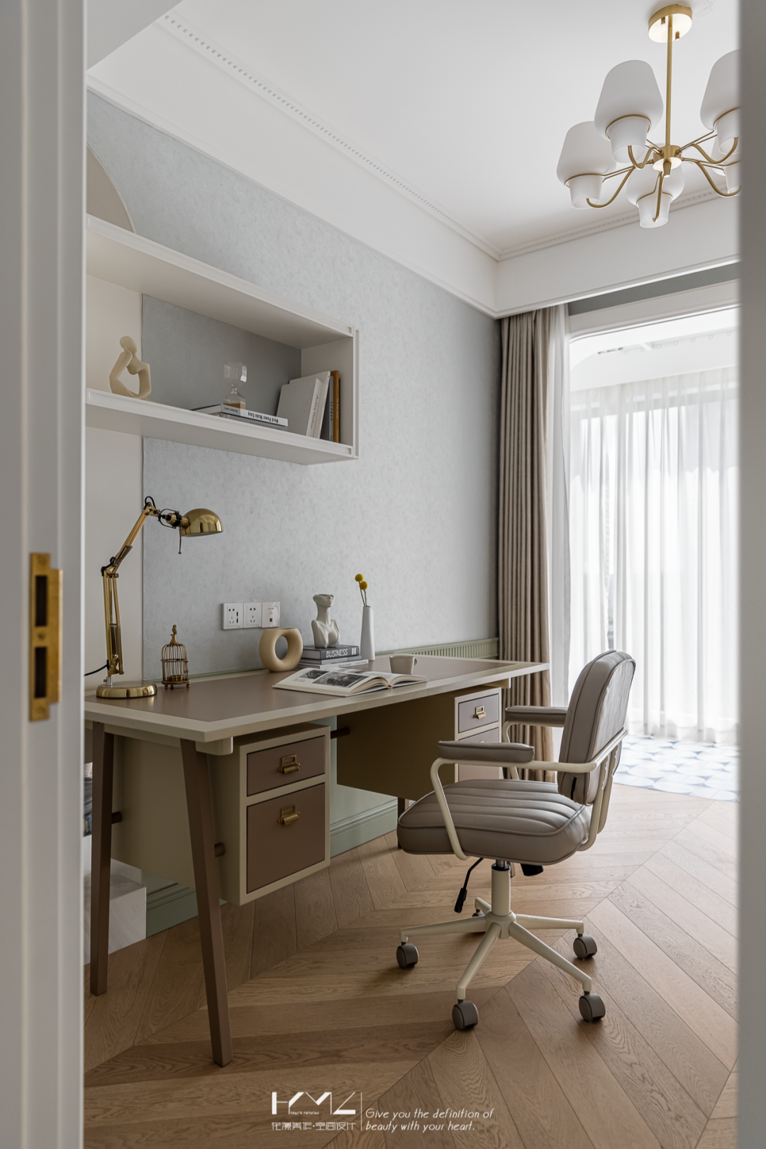 花漾美作 · 左岸 · 浪漫法式风格装修设计丨中国南京丨花漾美作·空间设计-45