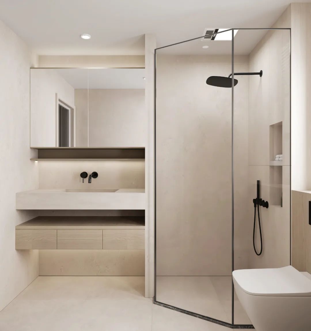 奶油系风格设计,打造舒适温馨之家丨中国长沙丨周笙笙建筑装饰设计-34