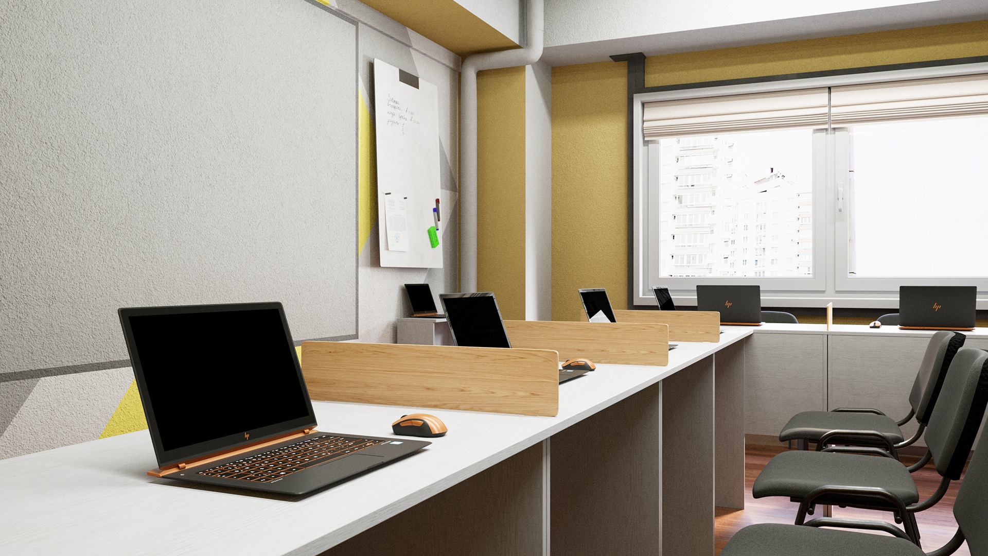 Programming School for Kids 教室设计-14