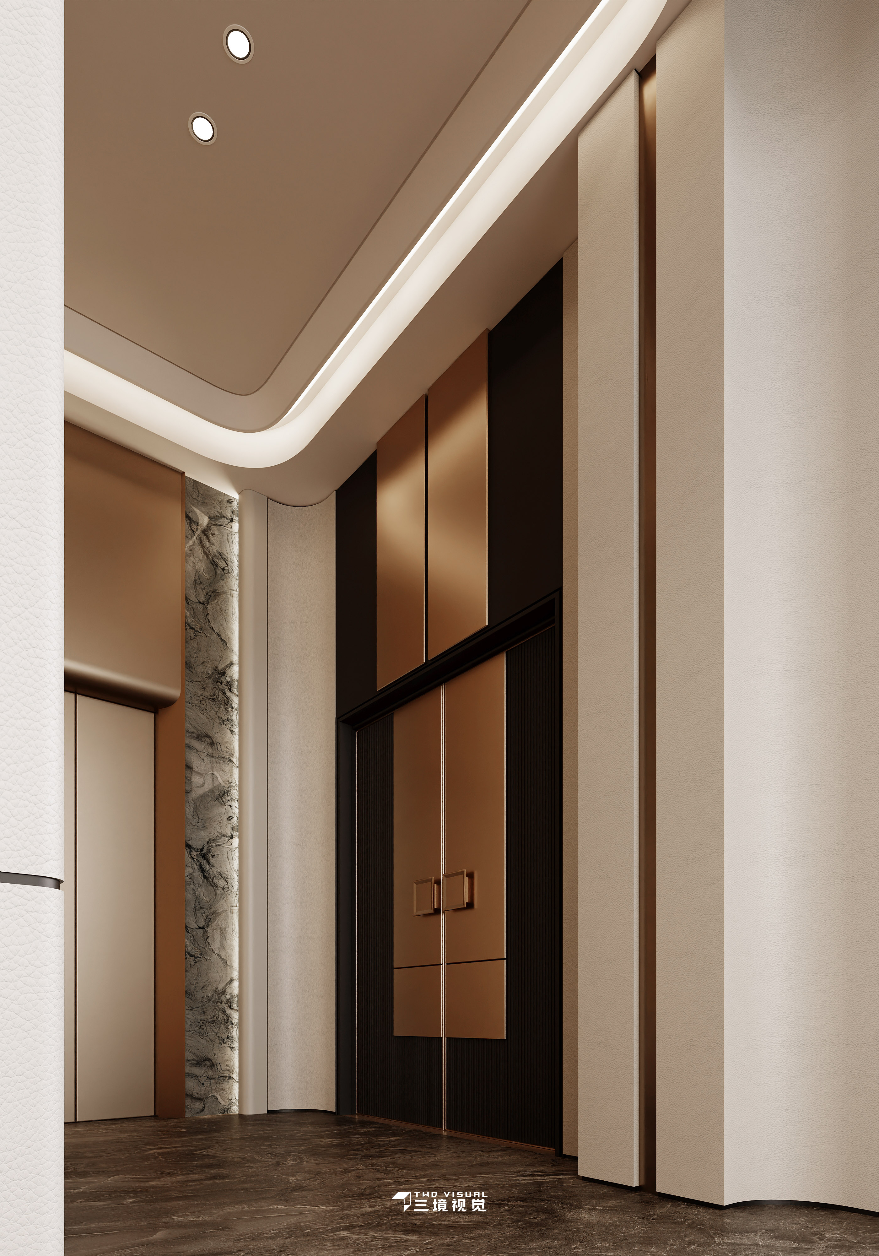 住宅-自建房入口加门厅设计-5