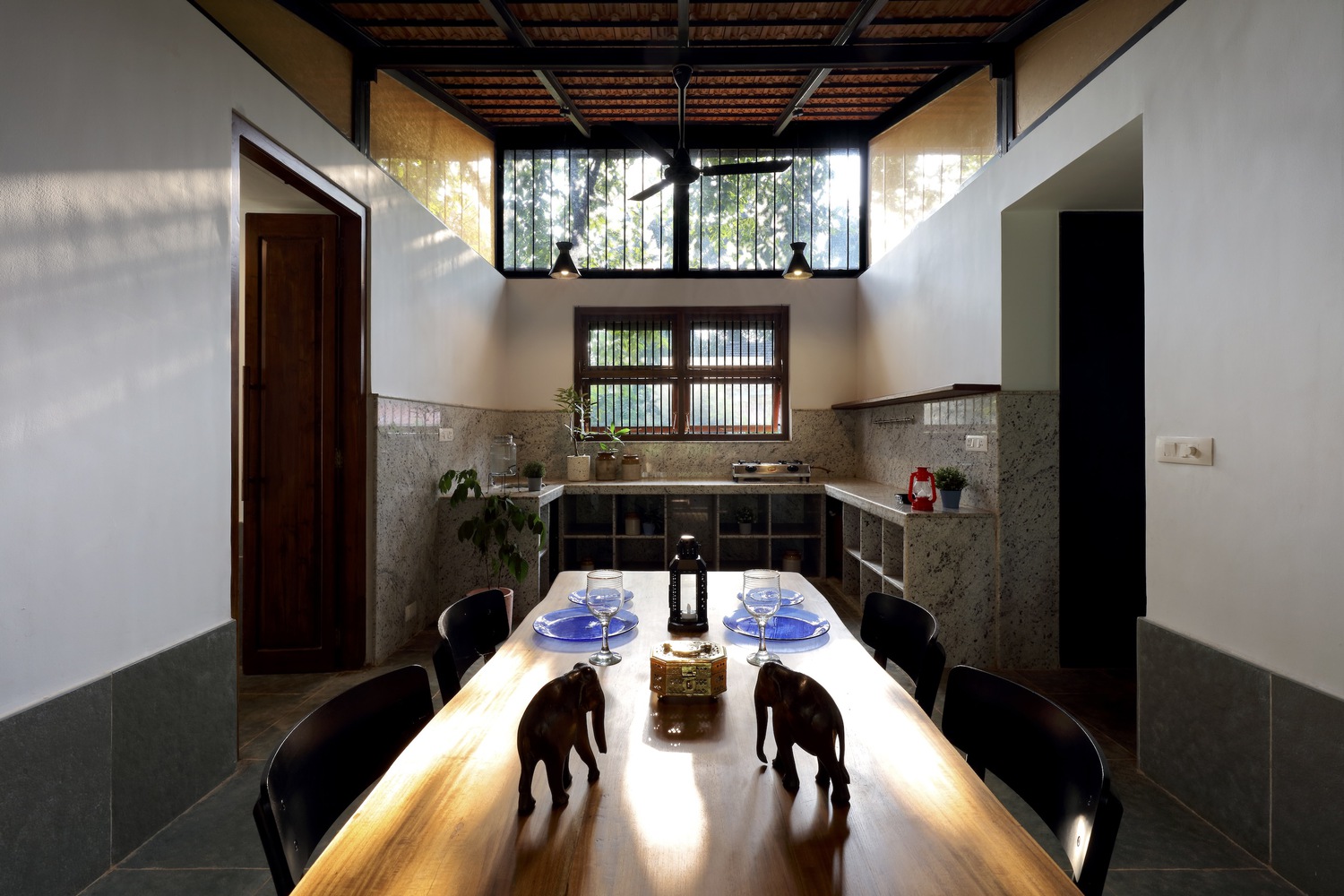 融入自然的印度乡村故居-25