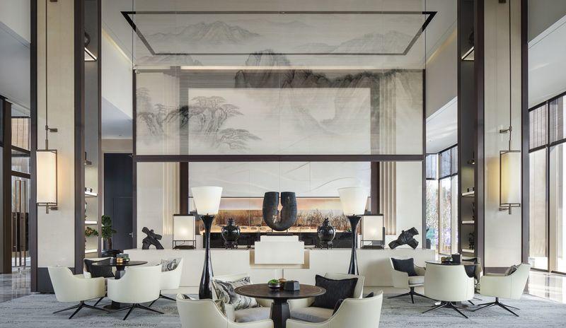 济南中海云麓公馆 | 现代优雅的装配式展销厅设计-5