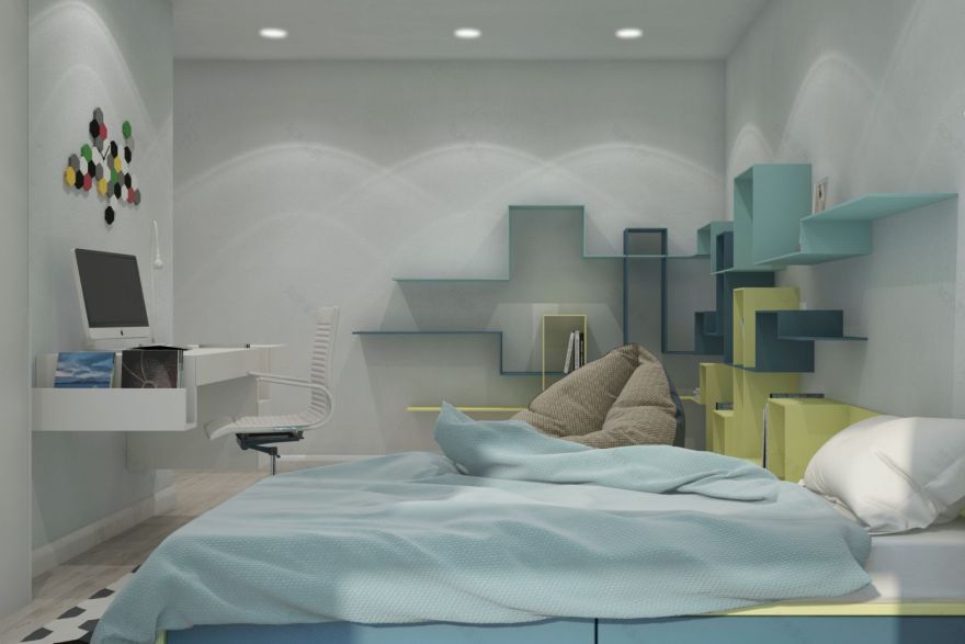 “Салют”现代传统风格公寓室内设计丨Дизайн студія Андрія Гординського-17