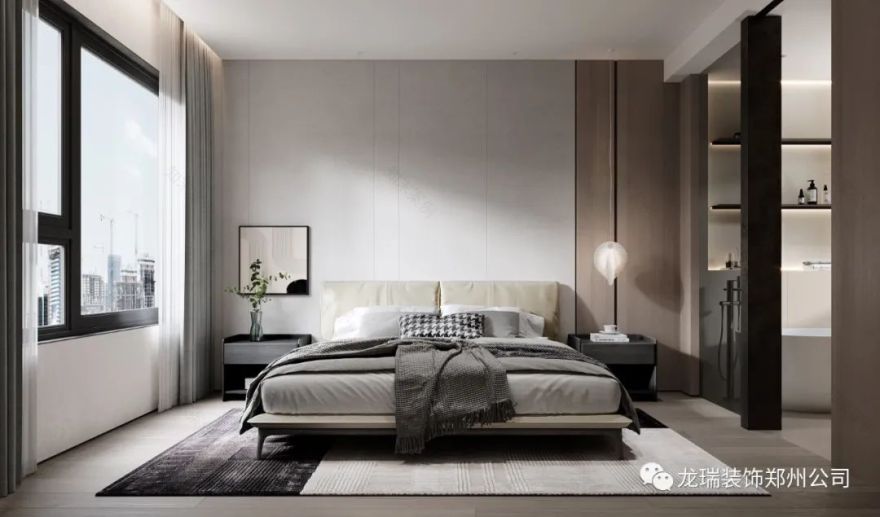 现代简约龙瑞设计丨中国郑州丨郑州龙瑞装饰工程有限公司-30