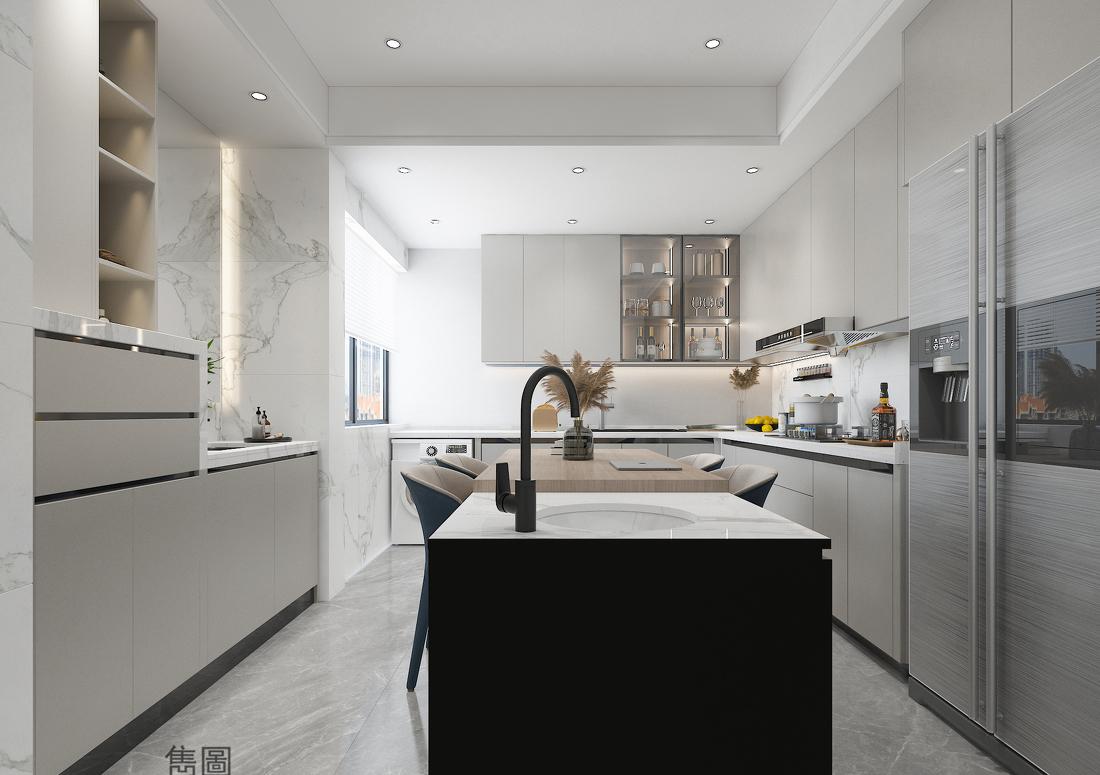 现代轻奢风打造阳光快乐儿童宅-27