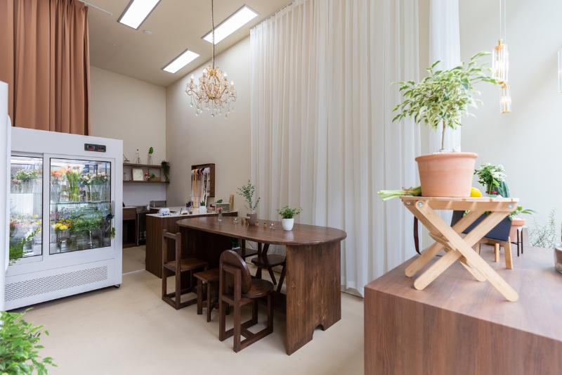 温暖氛围的 9 坪花信号咖啡厅设计-5