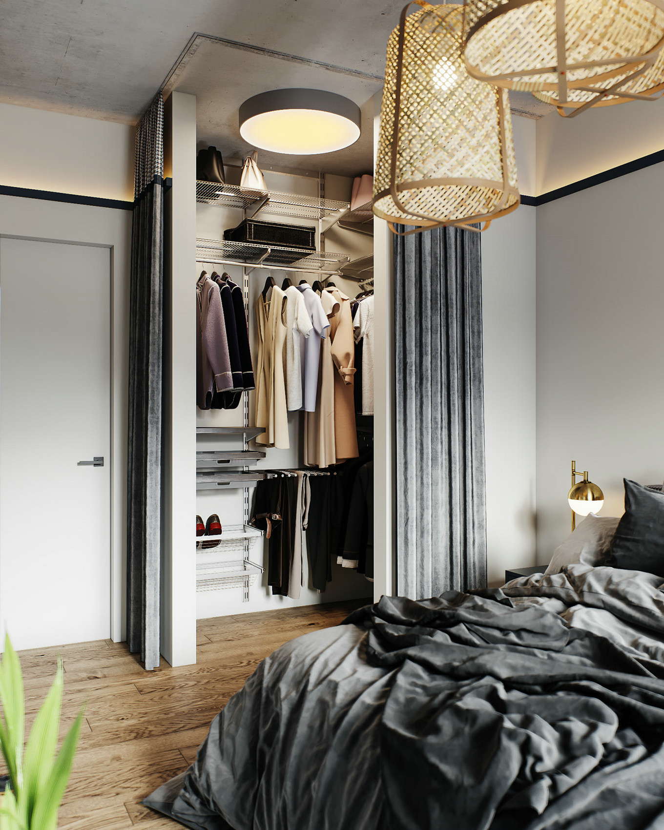 北欧风大胆用色，打造独特家居空间-13