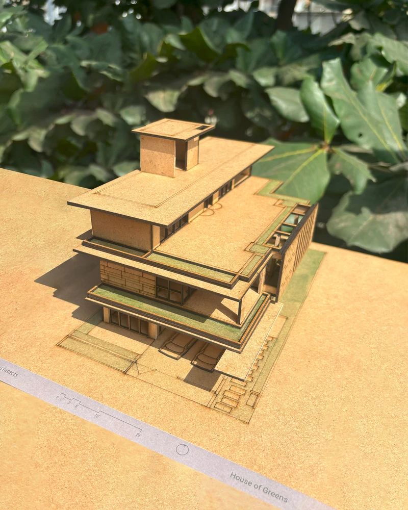 可持续绿色家园|Greens 之家丨印度班加罗尔丨4site architects-35