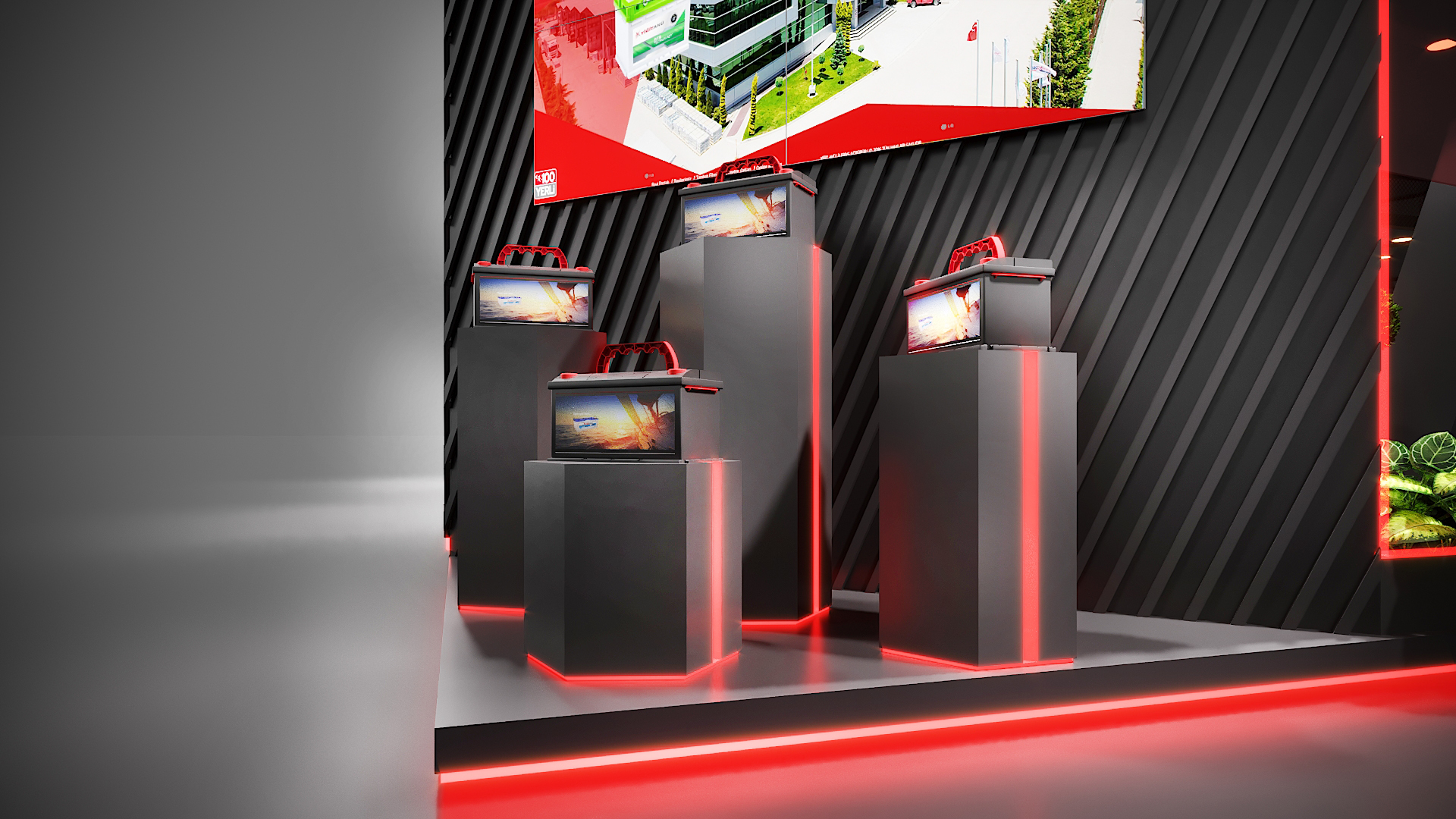 YİĞİT AKÜ / 2020 EXHIBITION STAND DESIGN-11