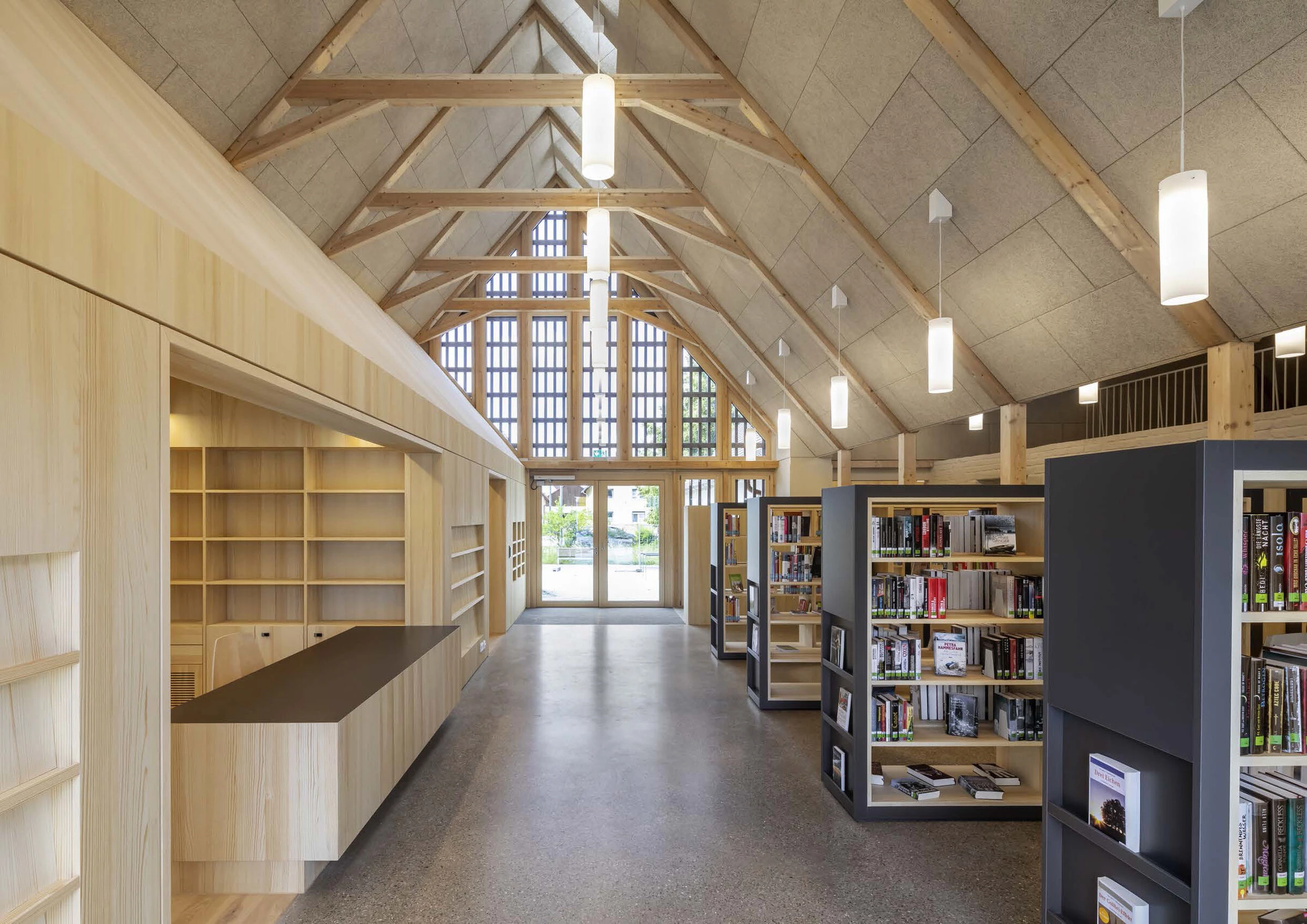 贡德尔斯海姆社区图书馆丨德国丨Schlicht Lamprecht Architekten-35