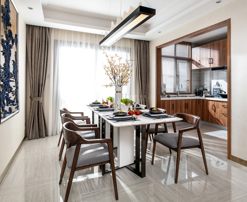 宝能.贵州双龙科技城样板间2 | 现代中式风韵-8